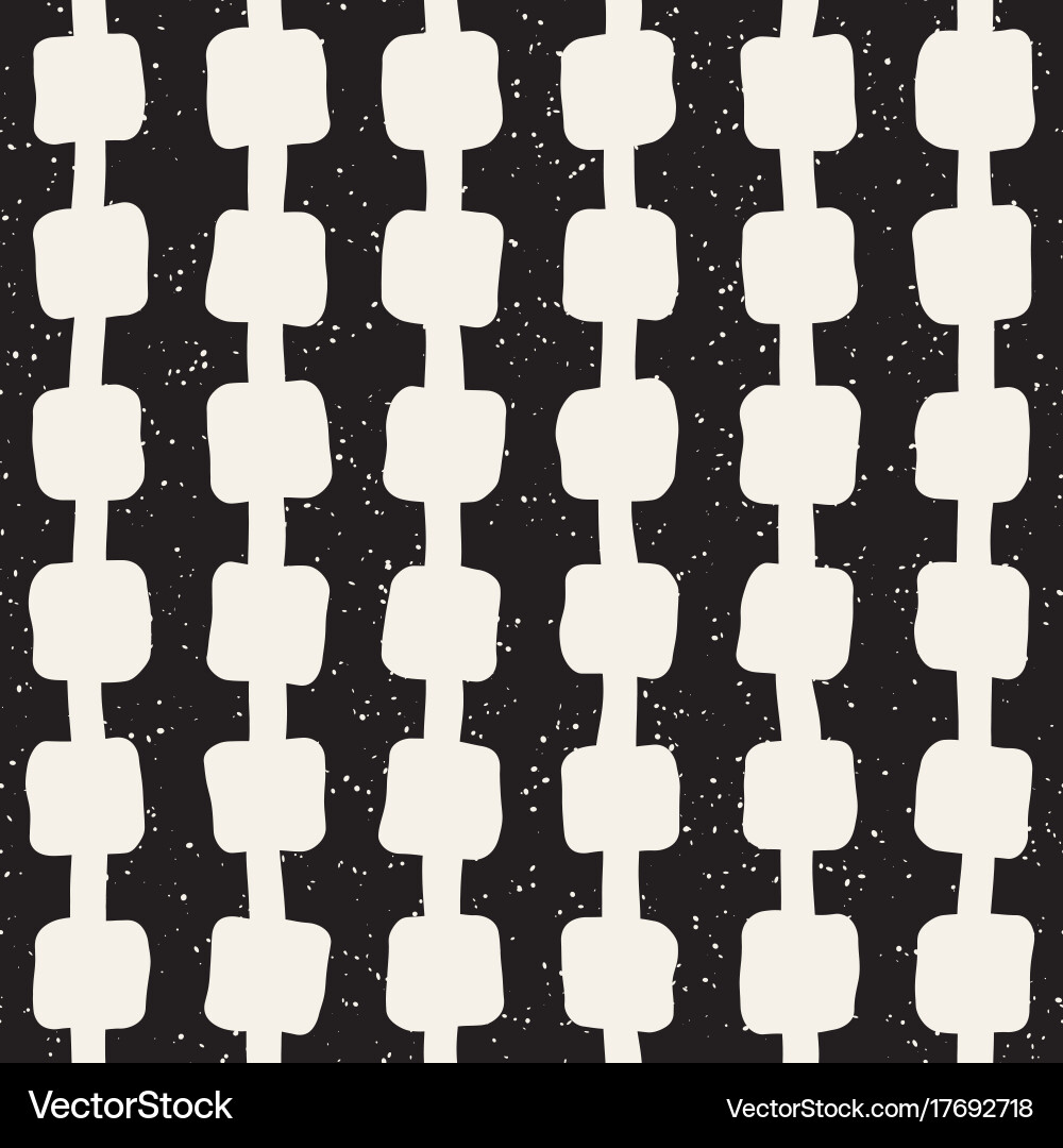 Seamless pattern with hand drawn lines abstract vector image