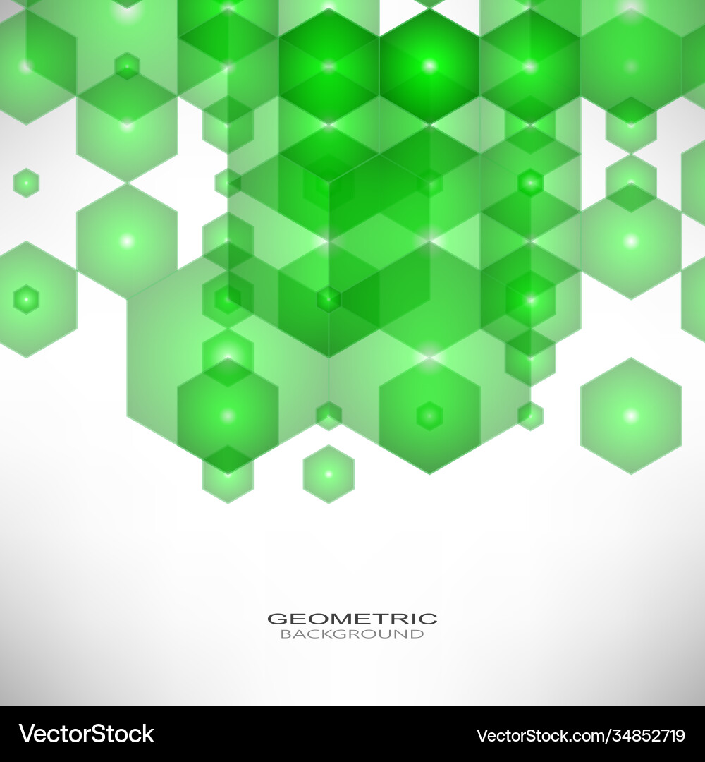 Abstract geometric background template Abstract geometric background template vector image