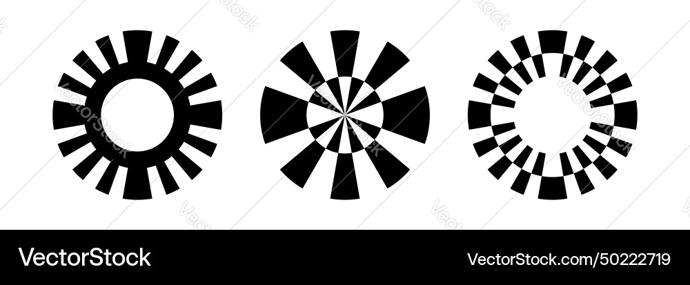 Design elements set vector image