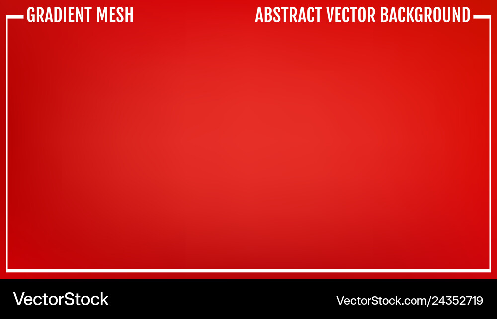 Gradient red abstract background Vector Image