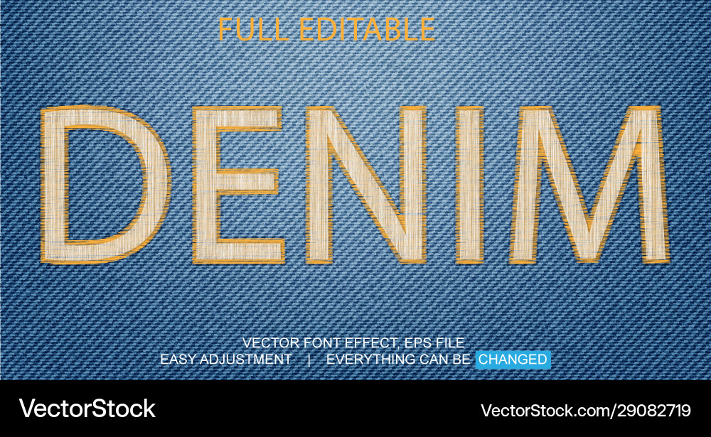 Text font effect editable template with style Text font effect editable template with style vector image