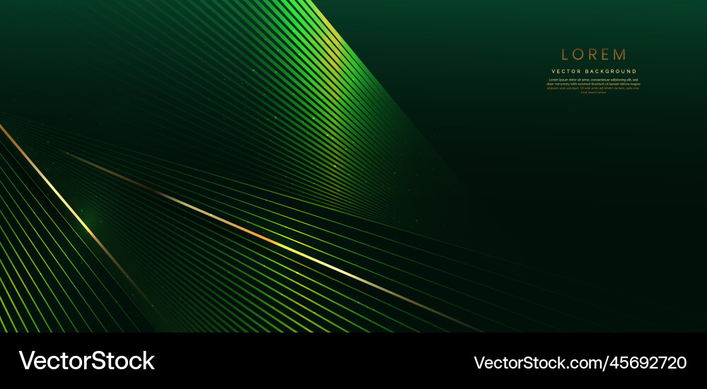 Abstract elegant dark green background Abstract elegant dark green background vector image