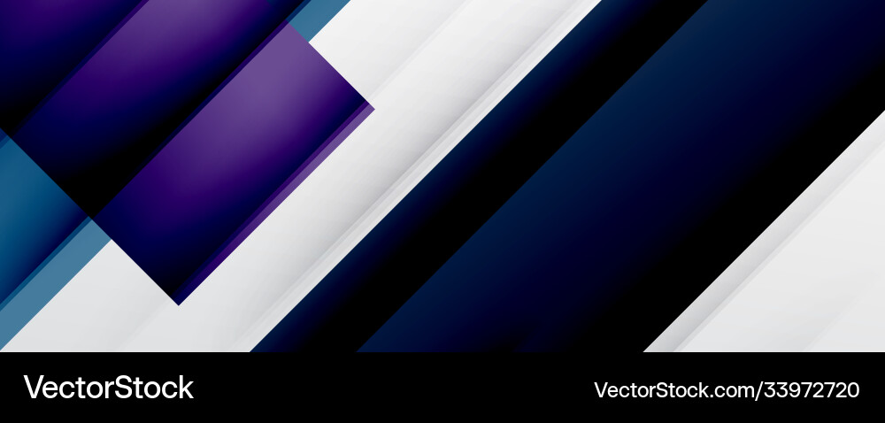 Geometric abstract backgrounds with shadow lines Vector Image