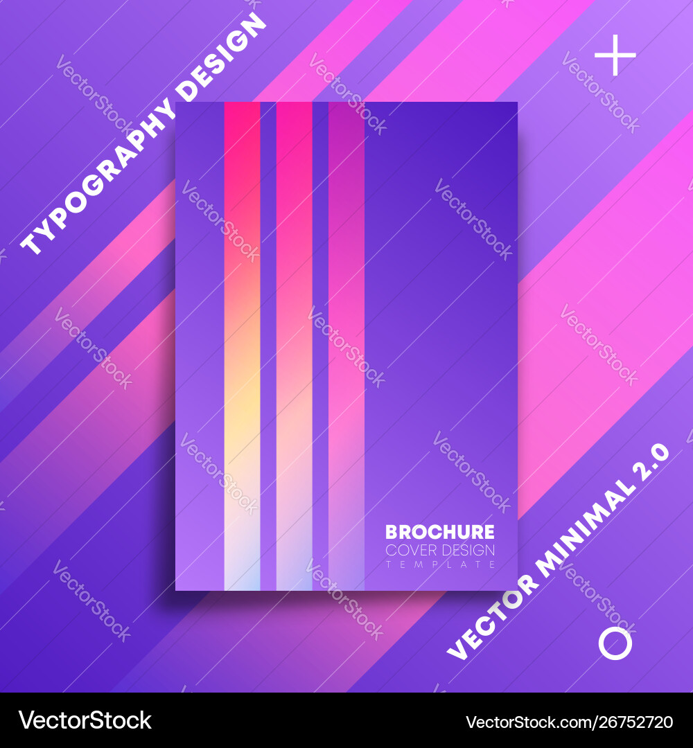 Minimal design background with colorful gradient Minimal design background with colorful gradient vector image