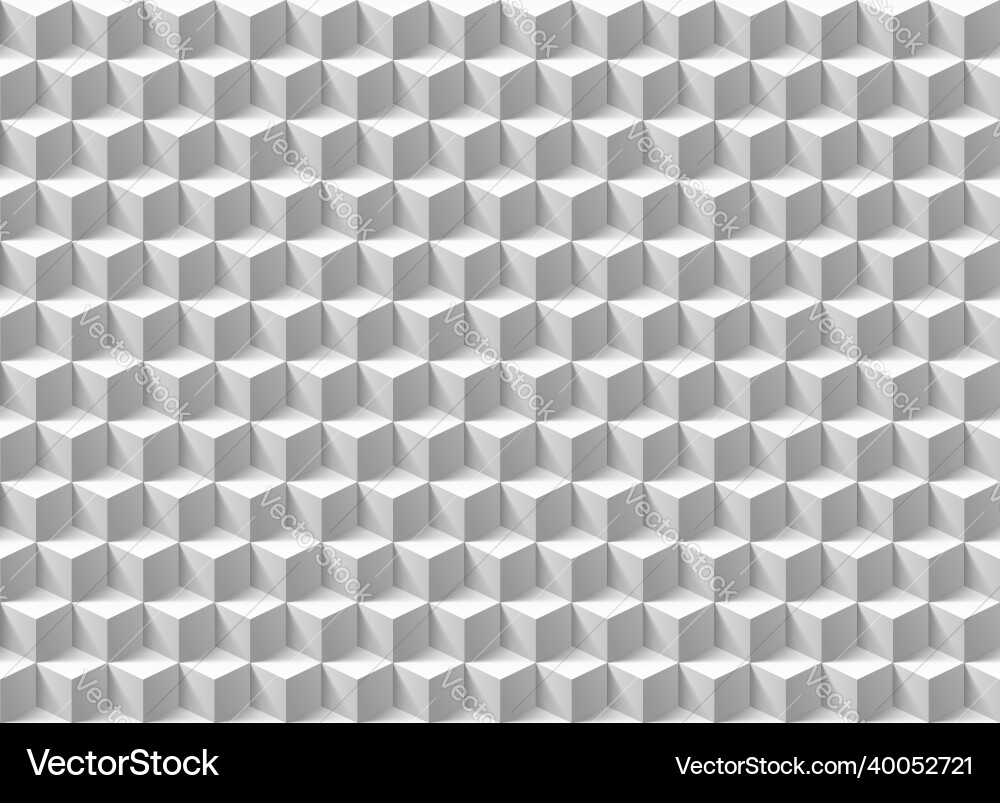 Abstract cube gray pattern background 3d Abstract cube gray pattern background 3d vector image