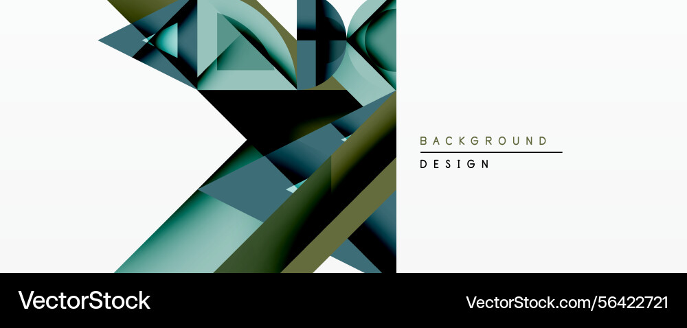 Abstract geometric composition polygons overlap Abstract geometric composition polygons overlap Vector Image