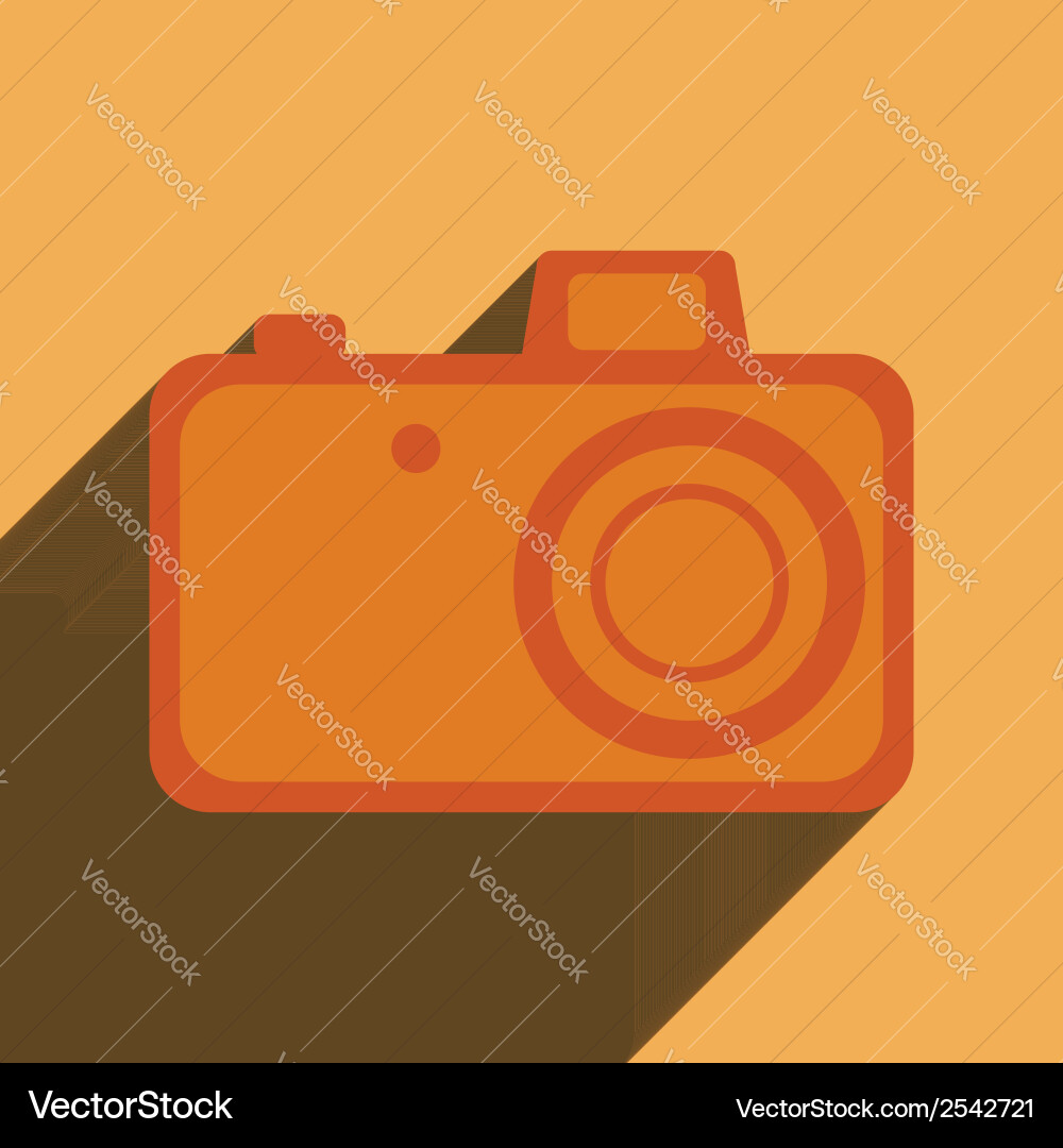 Element for web design photo camera vector image