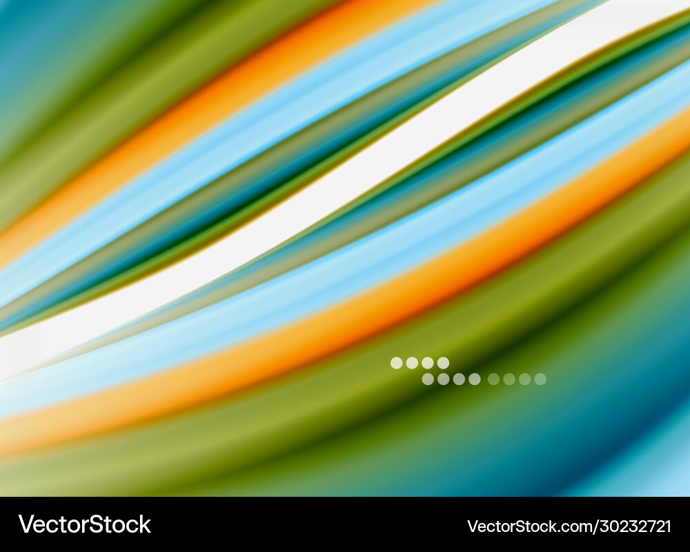 Fluid Wave Abstract Background Vector Image