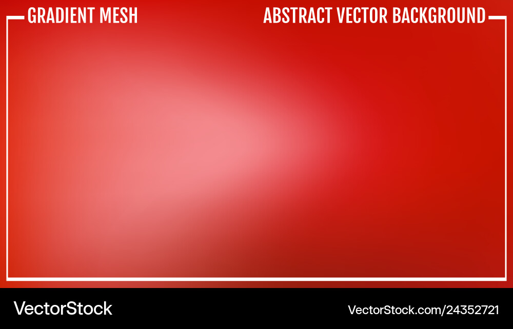 Gradient red abstract background vector image