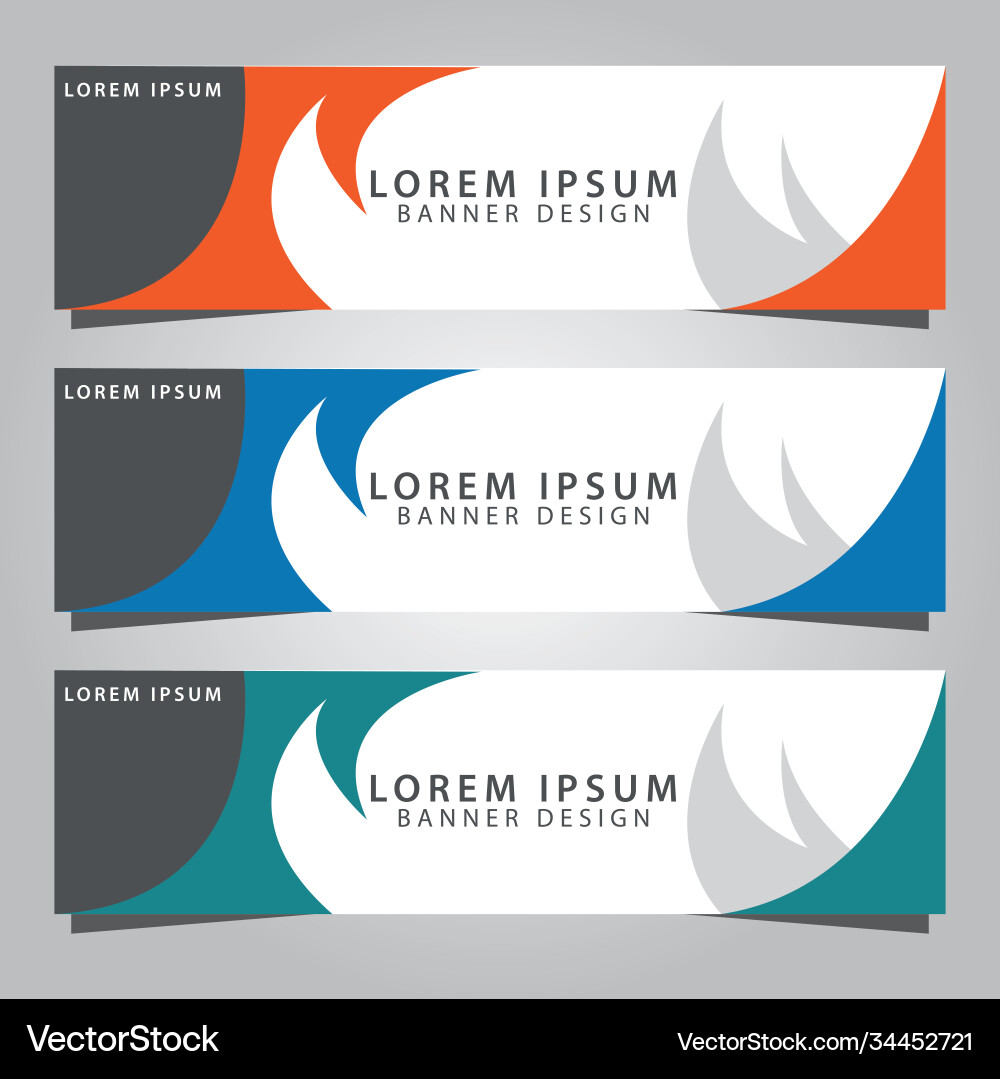 Modern template design for web Vector Image