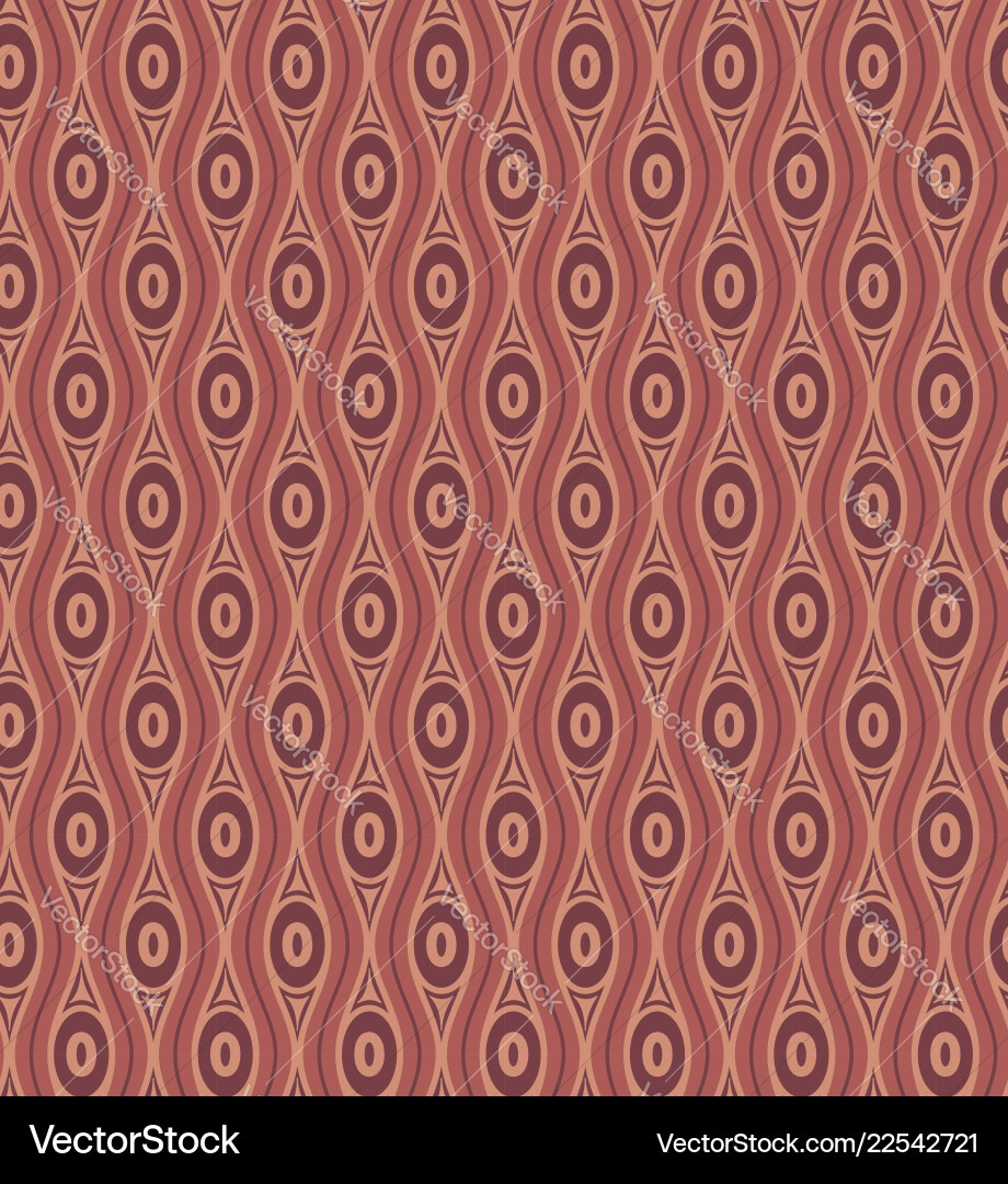 Seamless pattern with red ovals vector image