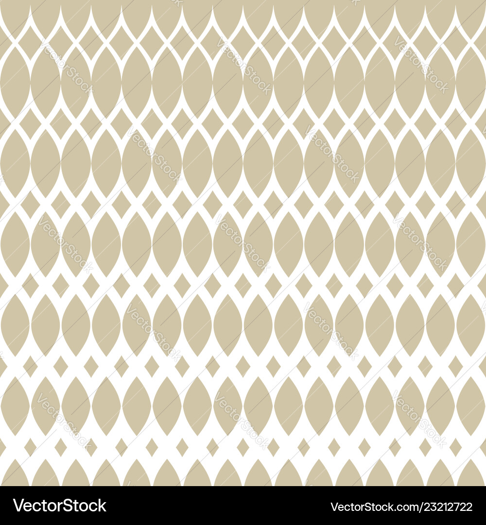 Golden halftone seamless pattern with mesh grid Golden halftone seamless pattern with mesh grid vector image