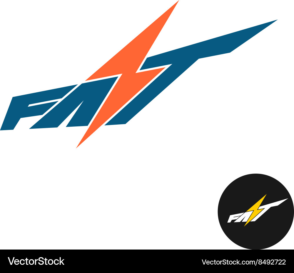 Lightning Speed Logo vector image