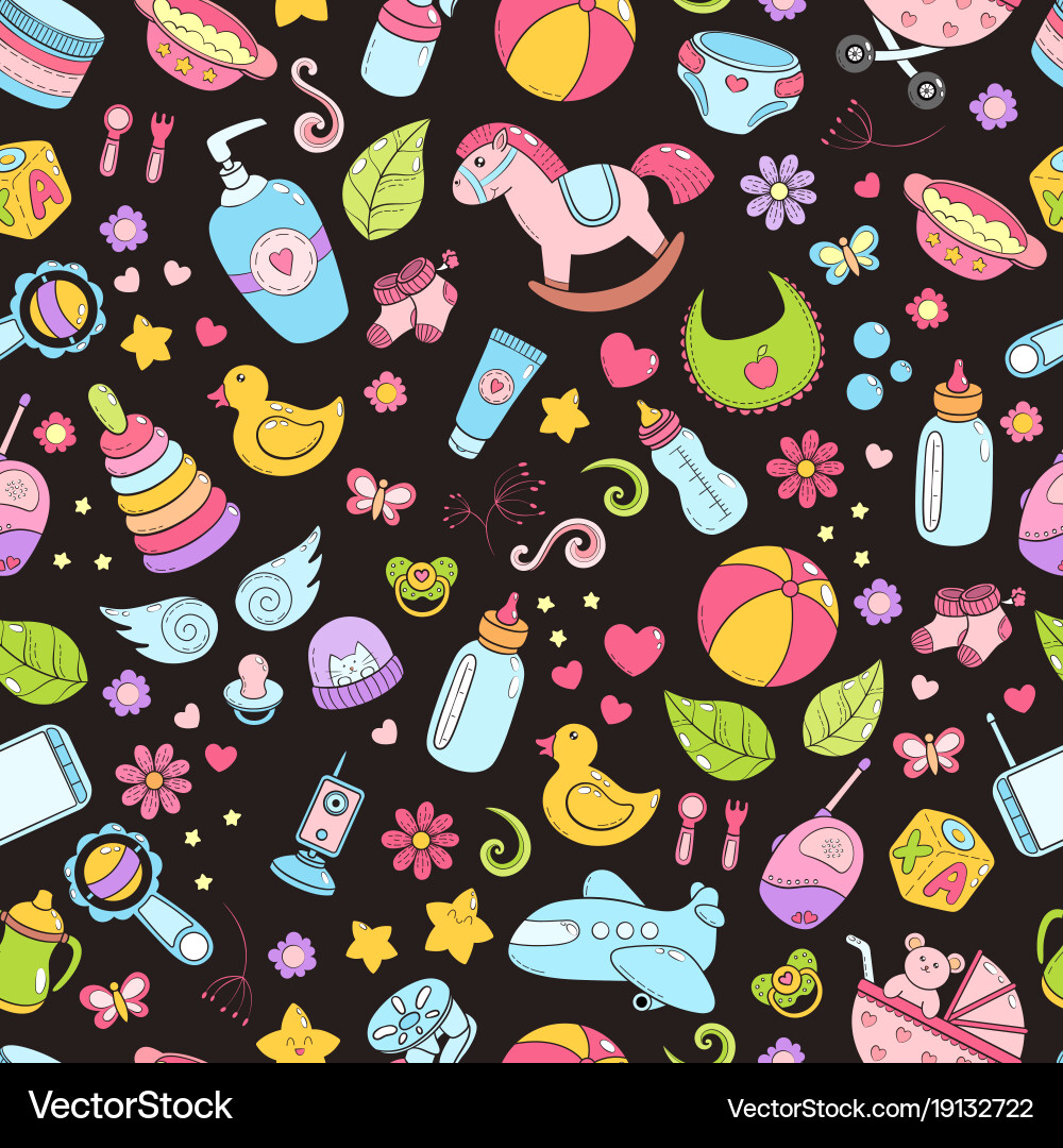 Seamless background texture backdrop pattern vector image