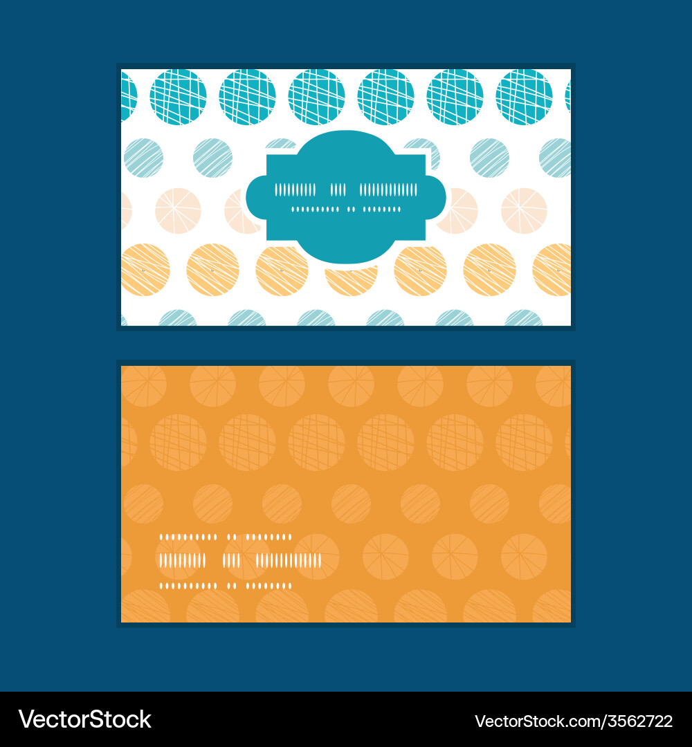 Texture circles stripes abstract horizontal frame vector image