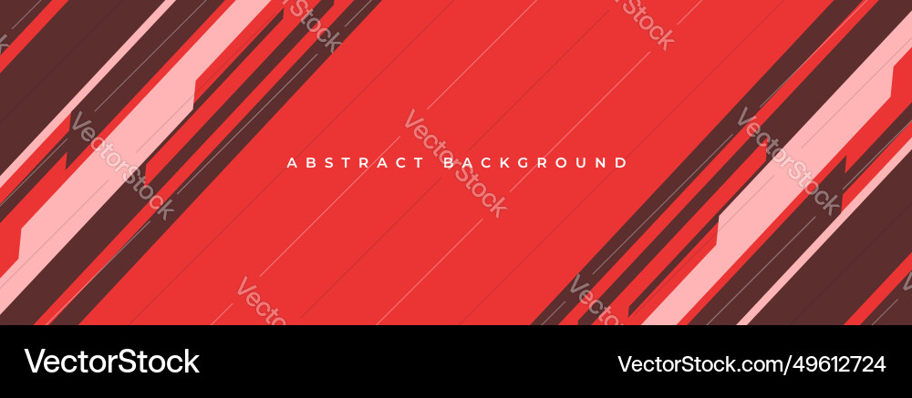 Dynamic Diagonal Red Abstract Background vector image