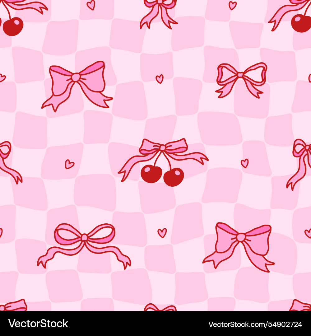 Groovy distorted chessboard background Groovy distorted chessboard background vector image