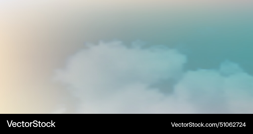 Modern colorful gradient background with clouds Modern colorful gradient background with clouds vector image