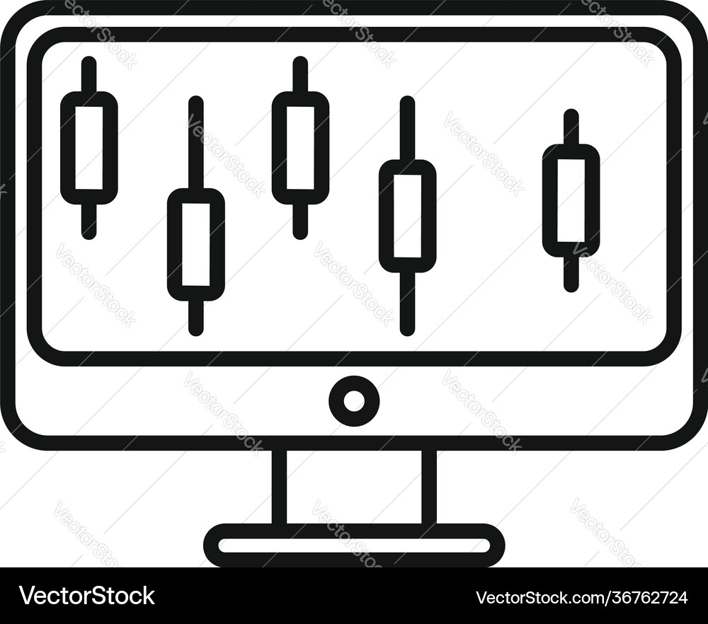 Technical restructure icon outline style Technical restructure icon outline style vector image