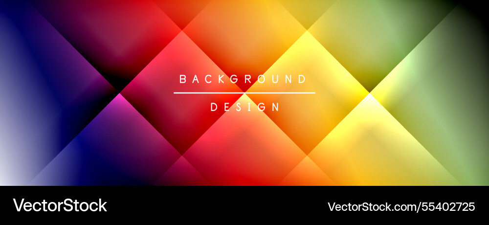 Colorful gradient with lines made of shadow Vector Image