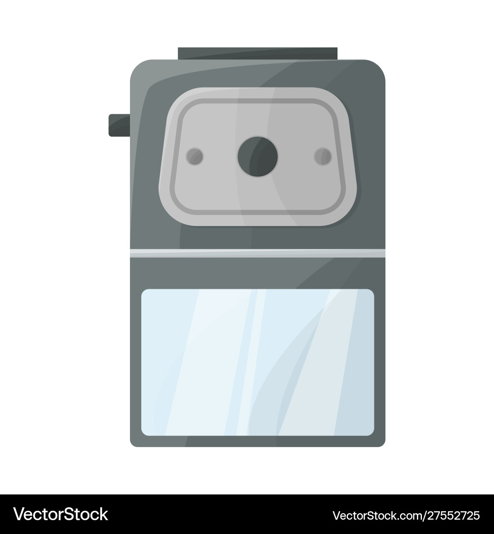 Isolated object sharpener and whittle sign vector image