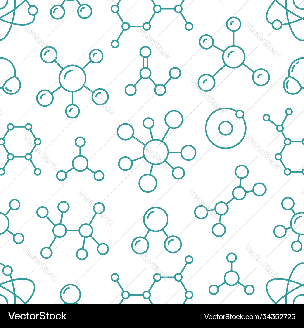 Molekularer Hintergrund abstrakte Wissenschaft nahtlos Molekularer Hintergrund abstrakte Wissenschaft nahtlos vektorbild
