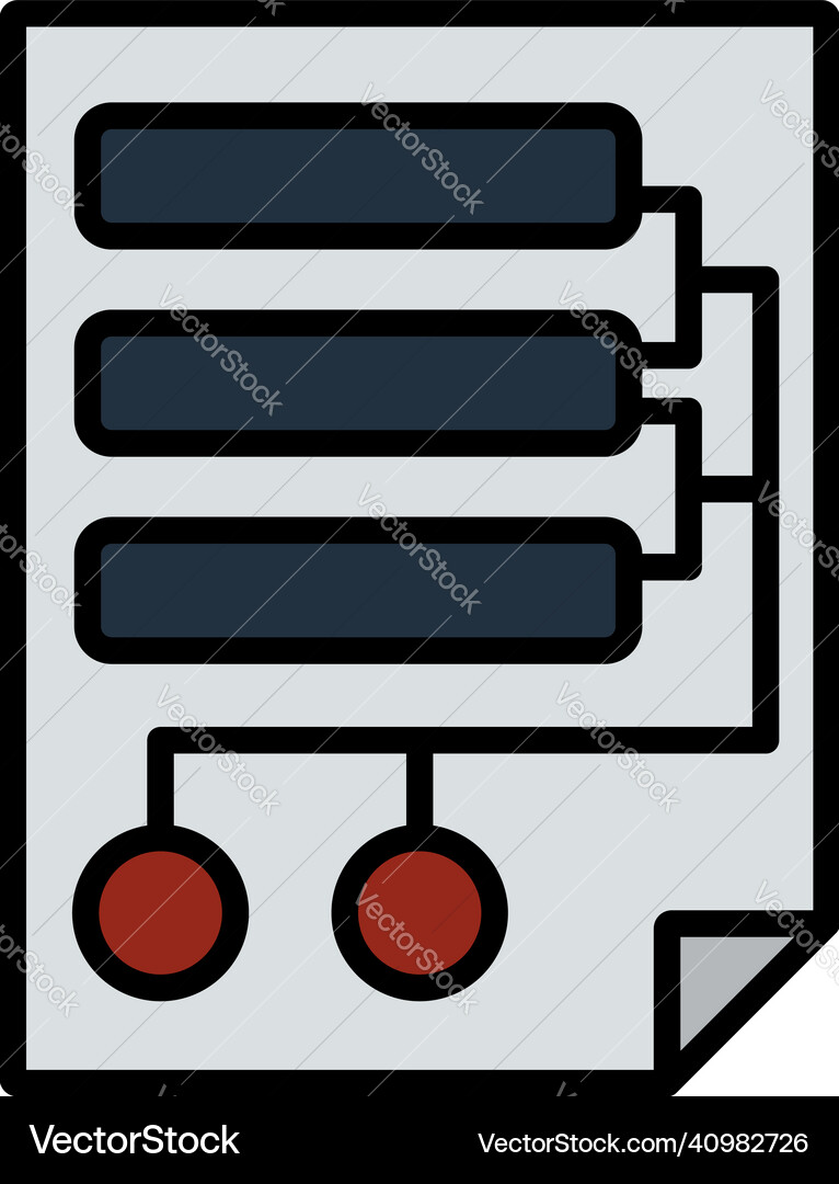Code map icon vector image