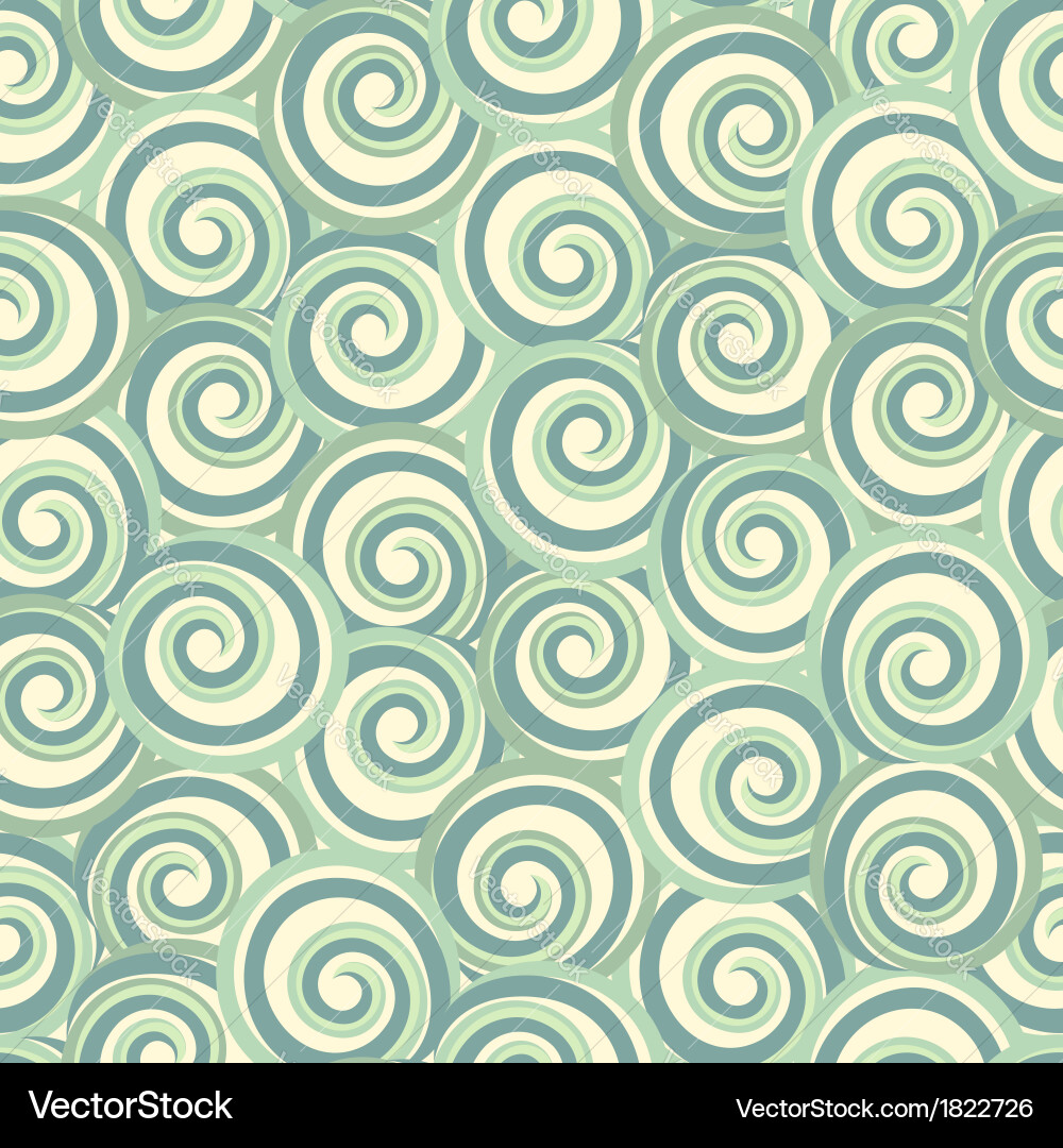 Swirls Abstract Pattern vector image