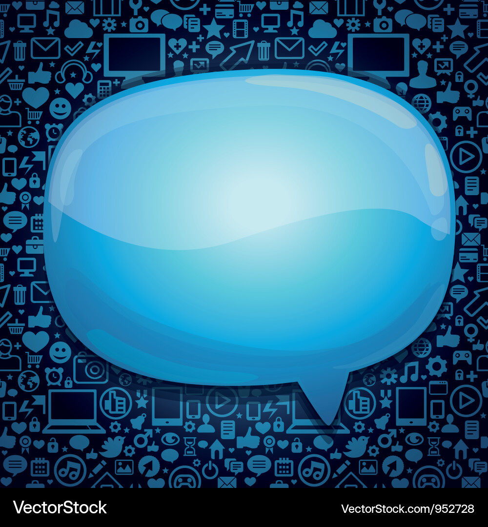 Modern Tech Background with Copy Space vector image