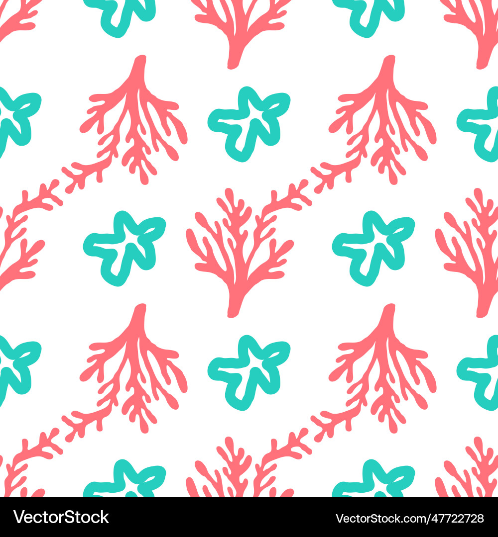 Seamless summer color pattern of abstract shapes Seamless summer color pattern of abstract shapes vector image
