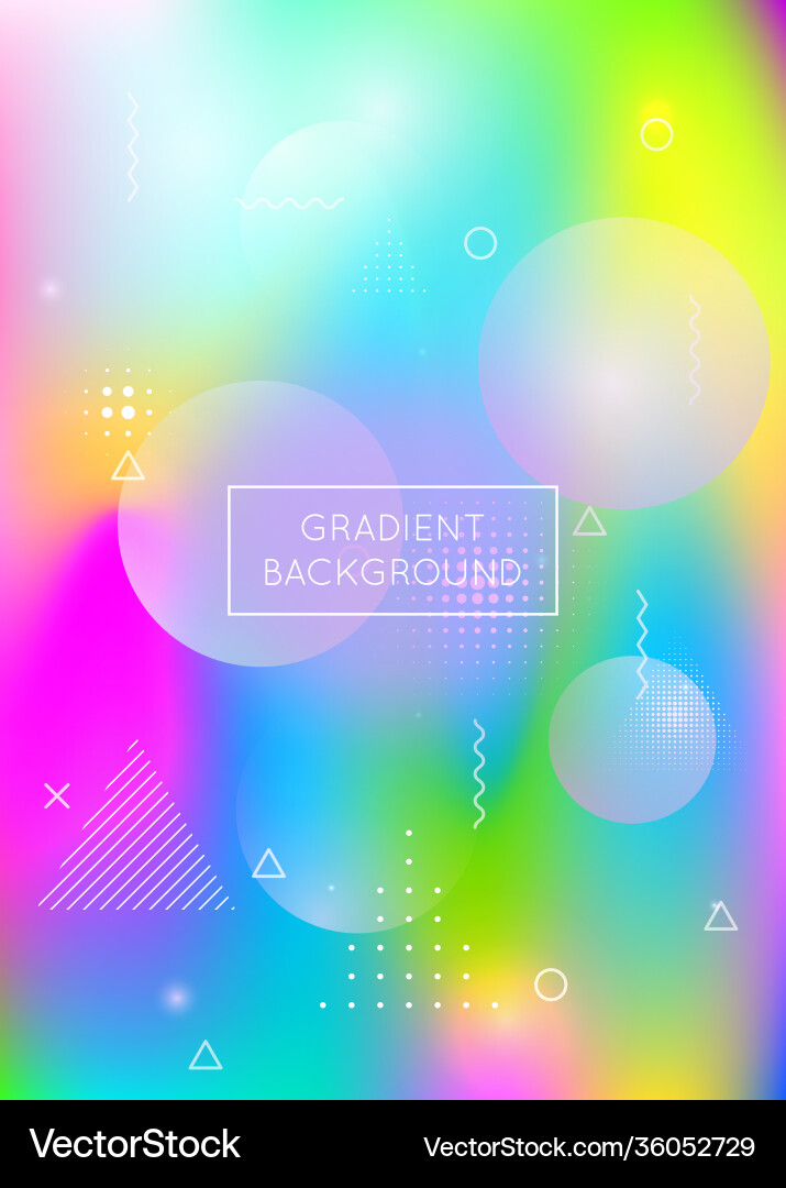 Fluid shapes background with liquid dynamic Vector Image