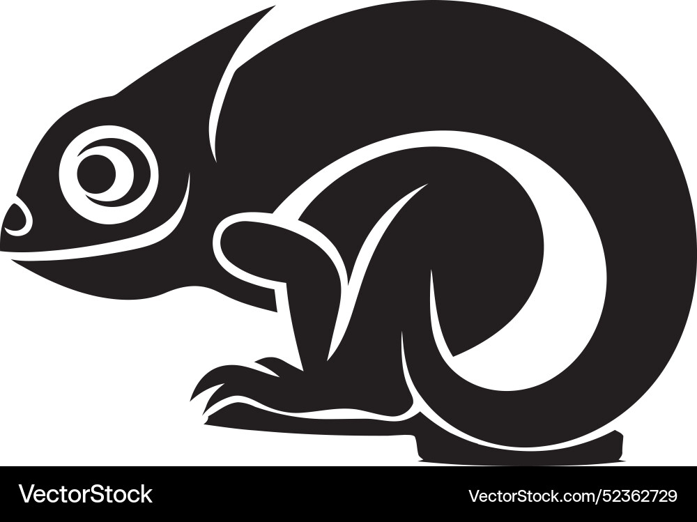 Rendering chameleons shiftchameleons color tra Vector Image