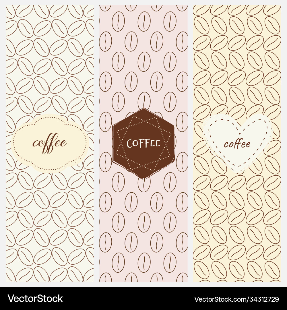 Set stylish design elements and seamless patterns Set stylish design elements and seamless patterns vector image