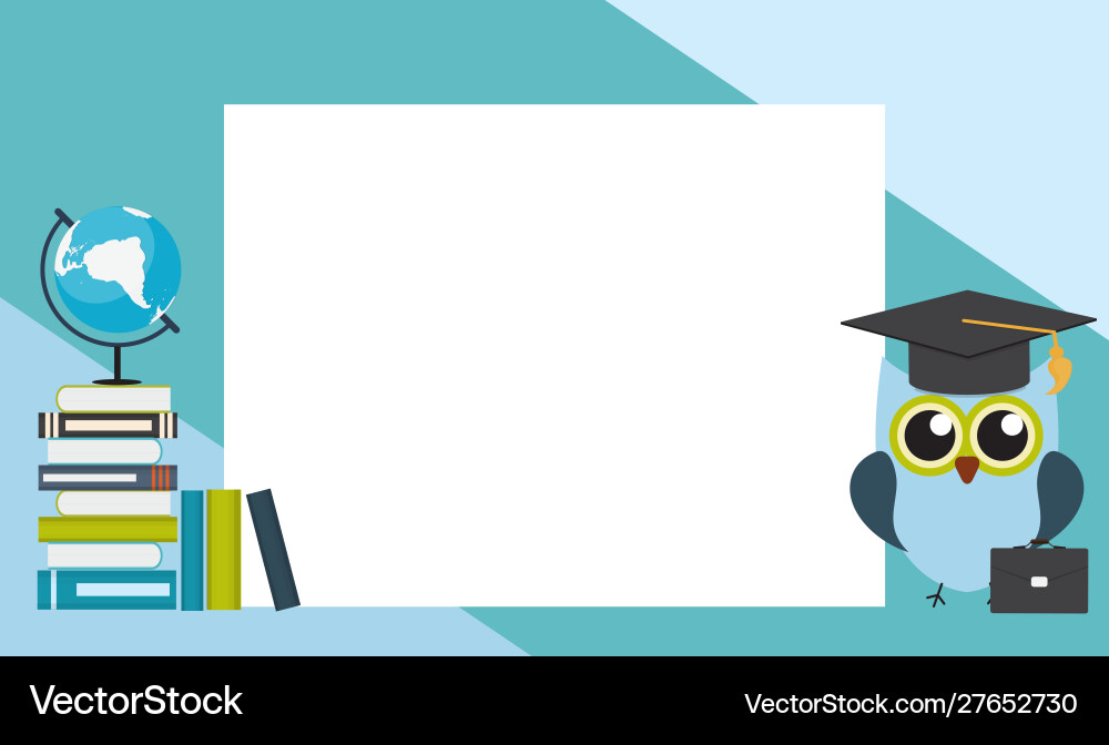 Class 2019 graduarion design elements empty Class 2019 graduarion design elements empty vector image