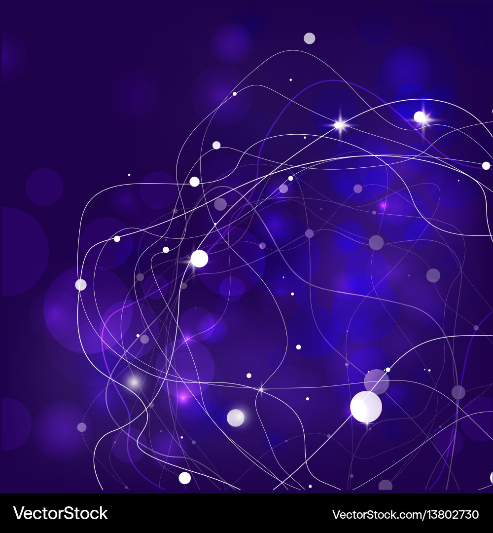 Dynamic Network Background vector image