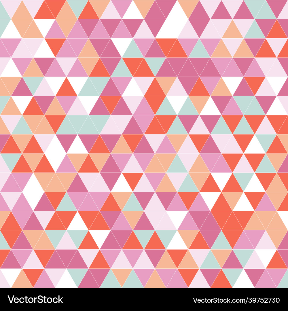 Graphics seamless polygon background pattern vector image