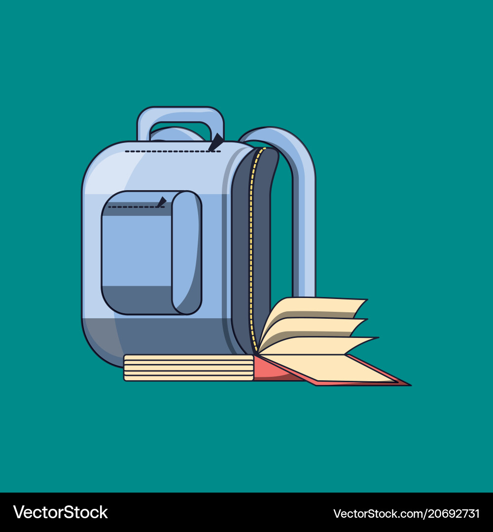 School objects design vector image