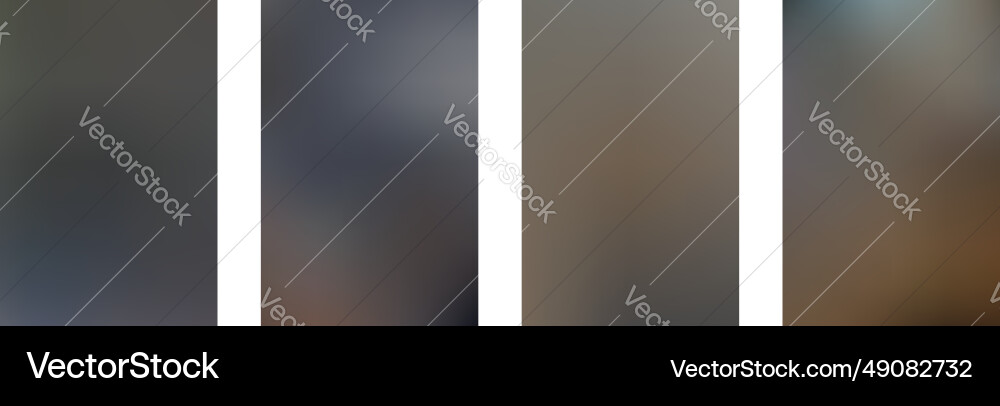 Abstract gradient blurred background in dark Abstract gradient blurred background in dark Vector Image