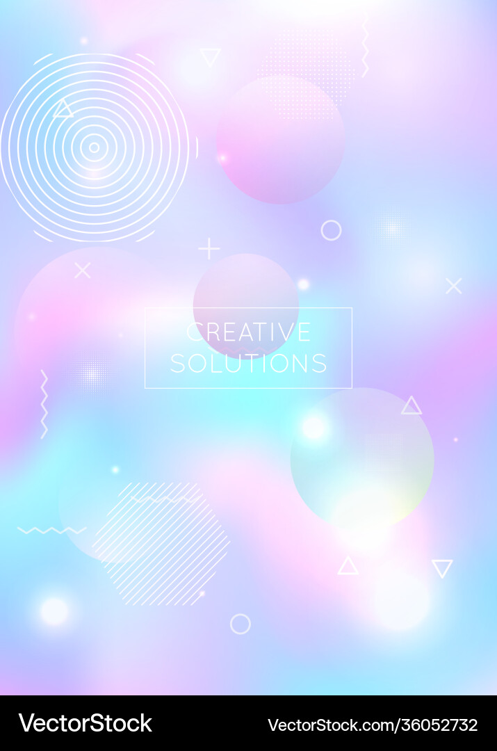 Memphis gradient background with liquid shapes Memphis gradient background with liquid shapes vector image