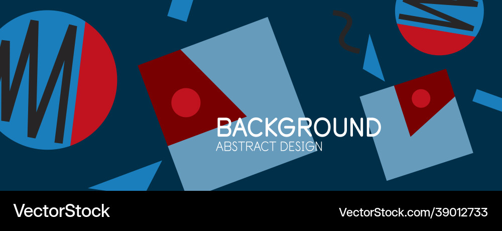 Abstract background blocks lines triangles Abstract background blocks lines triangles vector image
