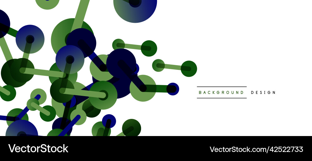 Abstract background round dots connected by lines Abstract background round dots connected by lines vector image