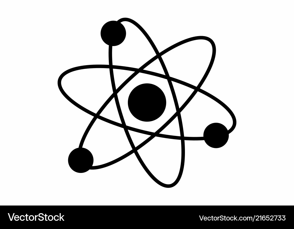 Atom structure Atom structure vector image