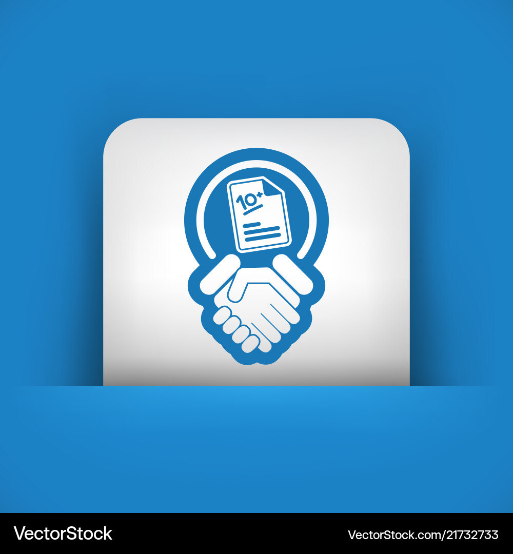 Maximum rating icon Maximum rating icon vector image