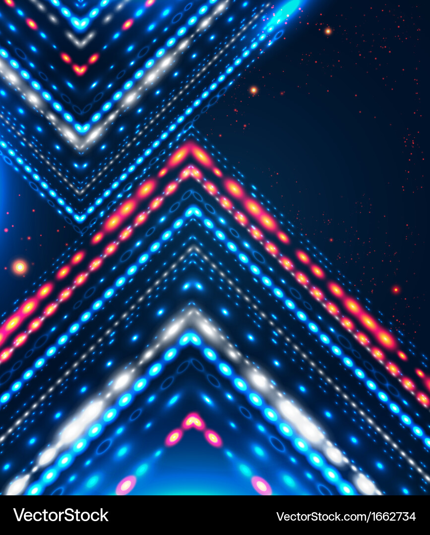 Abstract design with shiny arrows for your vector image