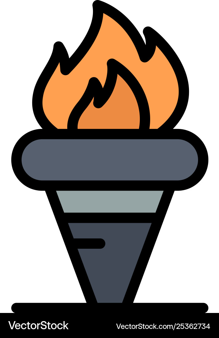 Flame Spiele gierig halten olympic business logo Flame Spiele gierig halten olympic business logo vektorbild