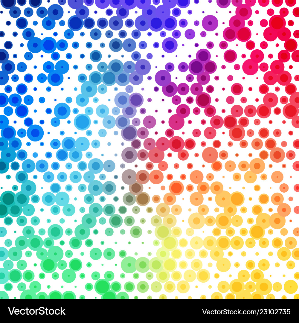 Abstract background pattern of colorful circles Abstract background pattern of colorful circles vector image