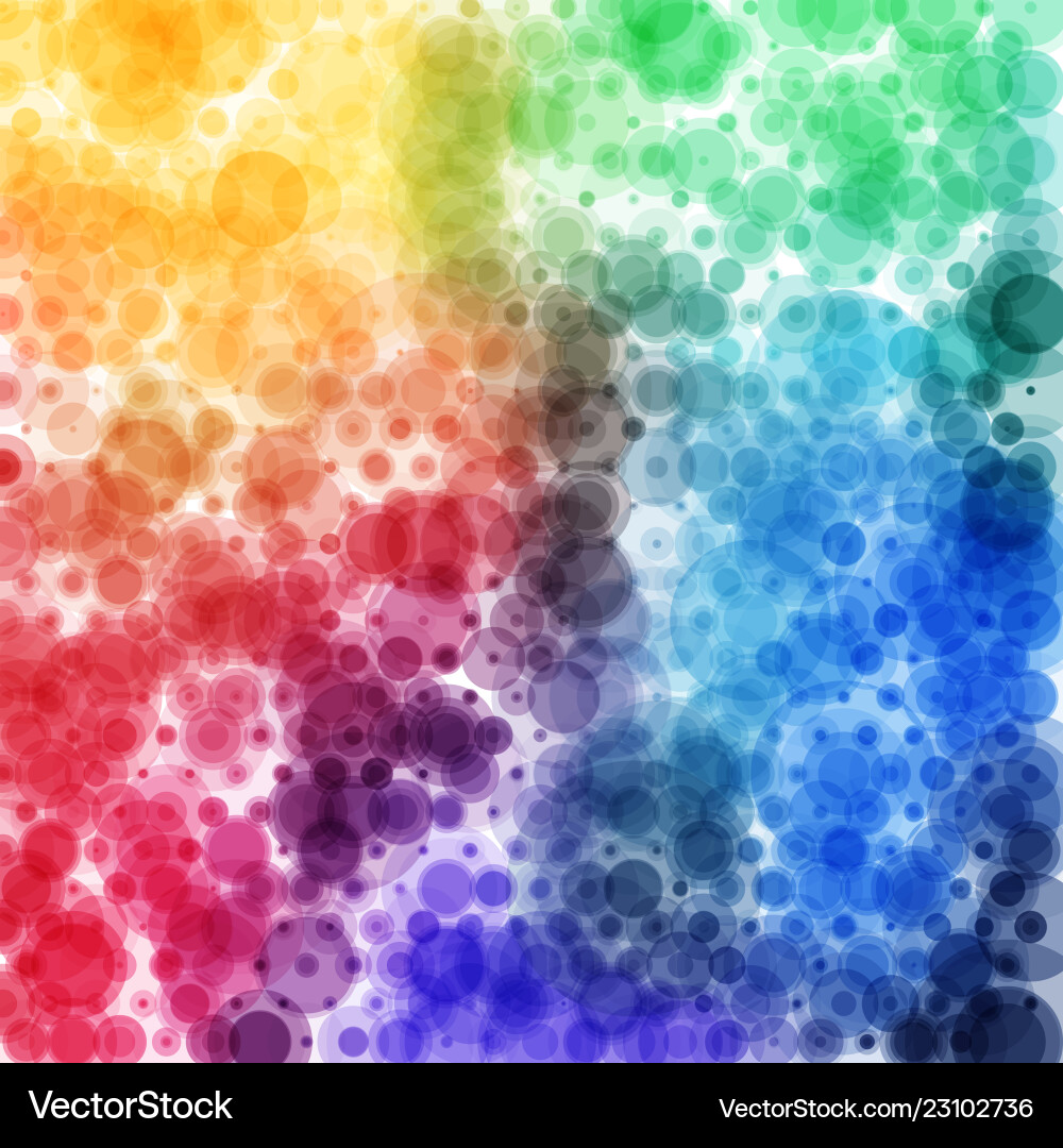 Circular tie die spectrum pattern square format Circular tie die spectrum pattern square format vector image