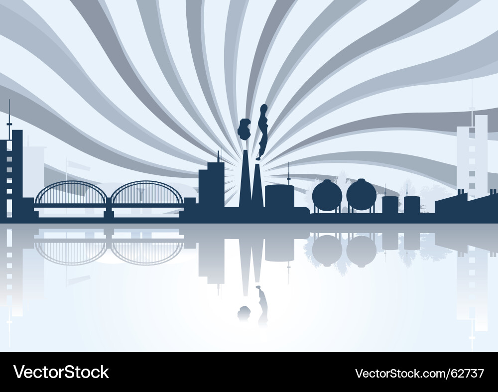 Modern Cityscape Vector Image