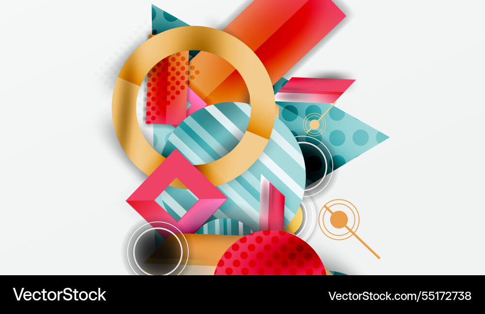 Abstract design with layered geometric shapes Abstract design with layered geometric shapes vector image