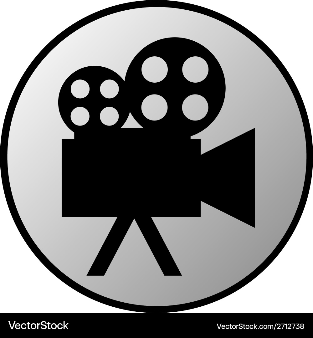 Camera button Vector Image